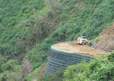 Colombian Mountainside Stabilization